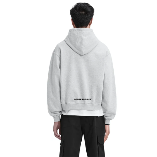 Grey zip-up