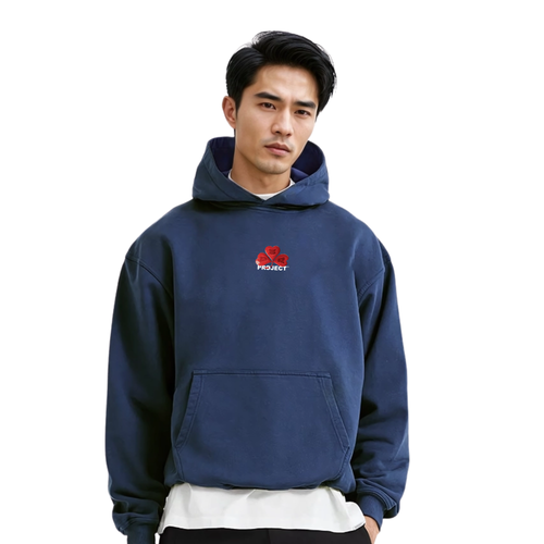 Navy hoodie